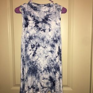 Acid Wash Tshirt Dress